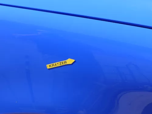 VW Polo 9N Kotflügel vorne rechts blau LA5F bis ca.Bj.2004  (185249)