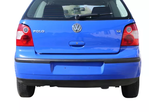 VW Polo 9N 9N3 Stoßstange Heckstoßstange hinten blau LA5F (185251)