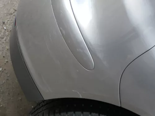 Seat Ibiza 6L Stoßstange Heckstoßstange hinten grau LS7U (185262)