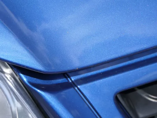 VW Polo 9N3 Cross Motorhaube KLappe vorne blau LA5K (185278)