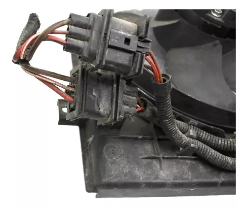 VW Golf 4 Bora Lüfterzarge Lüfter Kühlerlüfter Klimaanlage 1J0121207M 1J0959455M (9999075)