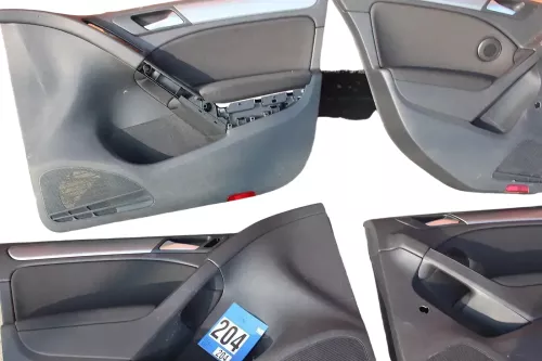 VW Golf 6 Türverkleidung Verkleidung Tür vorne +hinten 4-Türer Seitenverkleidung (9999141)