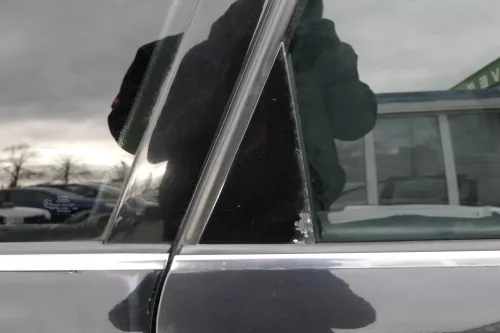 Audi A6 4B C5 Tür Türblatt hinten rechts schwarz LY9B (119554)