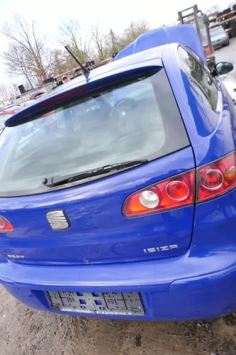 Ibiza 6L Heckklappe Klappe hinten Kofferraumklappe blau LS5G ohne Spoiler (180866)