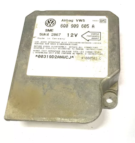 VW Polo 6N2 Bora Steuergerät Airbag Airbagsteuergerät 6Q0909605A Index 05 (103437)
