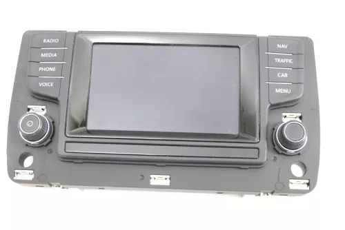 VW Golf 7 Anzeige Bedieneinheit Radio Navi 5G0919605D Touch-Screen
