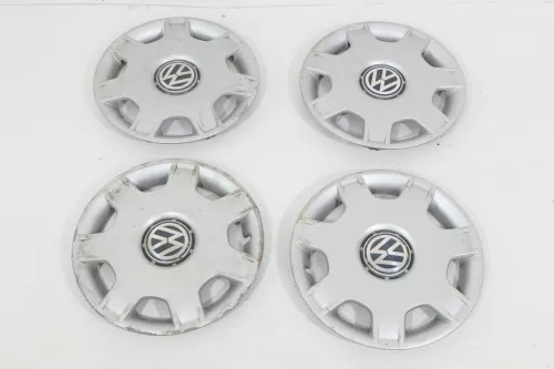 4x VW Polo 6N2 Lupo Felgen 14 Zoll nur die Radkappen Radkappe 6N0601147D (149803)