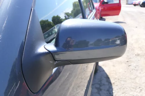 VW Golf 4 Bora elektrischer Spiegel vorne links Außenspiegel grau LC7V + Glas (171131)