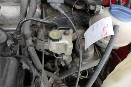 VW Passat 3a 35i Bremskraftverstärker Bremskraftregler 357612107A ABS 3A1614101 (180503)