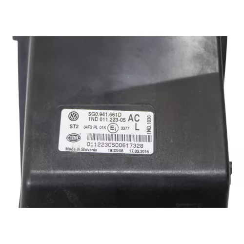 VW Golf 7 5G 1x Nebelscheinwerfer links 5G0941661D mit statischem Kurvenlicht (185438)