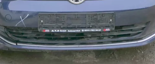 VW Golf 7 Gitter in Stoßstange Blende Abdeckung vorne mitte unten 5G0853671 (185440)
