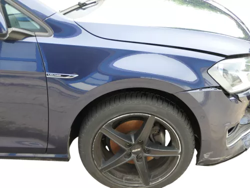 VW Golf 7 5G Kotflügel vorne rechts blau LH5X (185447)