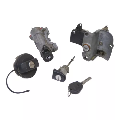 Seat Ibiza 6L Schloßsystem 1xTürschloß Heckschloß 1x Schlüssel Schloß Zündschloß (149787)