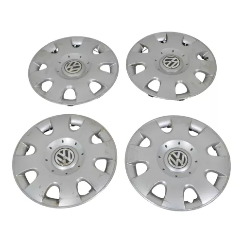 original 4 Stück VW Lupo Polo 6N Radkappen Radzierkappe 13 Zoll 6X0601147E (149810)