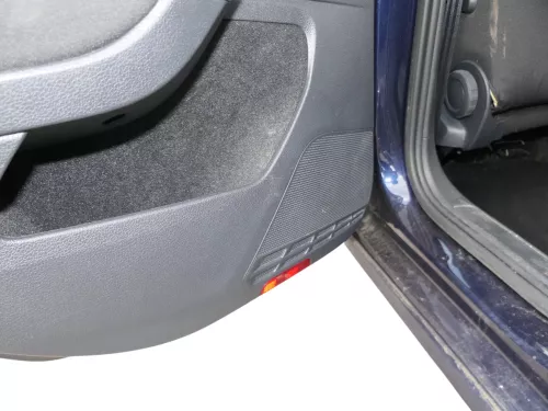 1x VW Golf 7 5G AU Variant Kombi Türverkleidung Tür hinten links schwarz (185494)