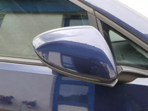Golf 7 5G ektrischer Spiegel Außenspiegel rechts blau LH5X Memory anklappbar ## (185550)
