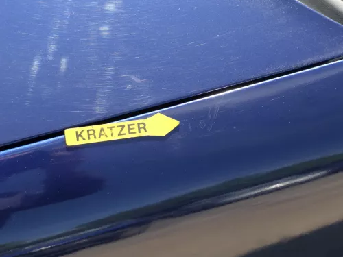 VW Golf 4 1J Kotflügel vorne links blau LB5N (185729)