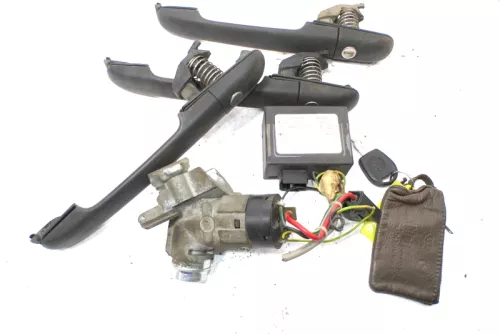 VW LT 2D Schloßsystem 3x Türschloß mit 1x Schlüssel Schloß Zündschloß (159418)