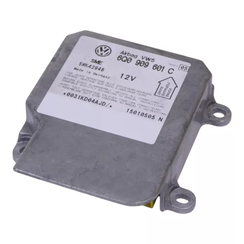 Skoda Fabia 6Y Steuergerät Airbag Airbagsteuergerät 1C0909601C 001 Index 05