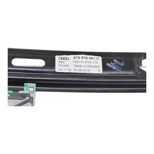 A5 8T elektrischer Fensterheber Gestänge hinten links 8T8839461C ORIGINAL NEU	 (149586)