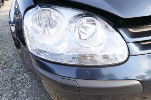 VW Golf 5 V Scheinwerfer rechts vorne 1K6941030P (KEIN XENON!) chrom (157120)