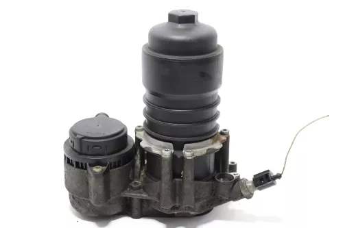Audi A6 4F A4 8E B7 Ölkühler Halter Ölfilterflansch 059115397AC 3,0 2.7 BPP BMK  (157906)