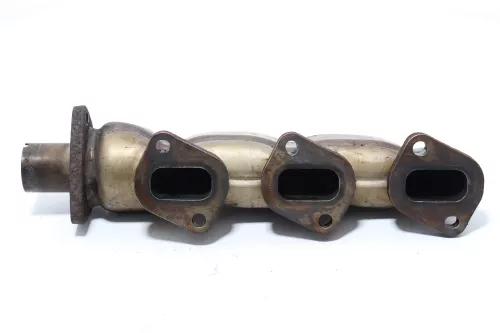 Audi A4 A6 4F Krümmer Abgaskrümmer 059253034P ASB BMK BPP rechts 6 Zylinder ## (157910)