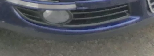 VW Passat 3C in Stoßstange vorne rechts Abdeckung +Nebelscheinwerfer Gitter (178979)