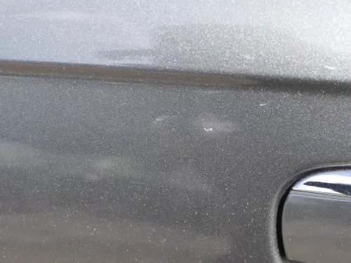 Audi A6 4F C6 Tür Türblatt vorne links Fahrertür grau LZ7S - ohne Anbauteile (185858)