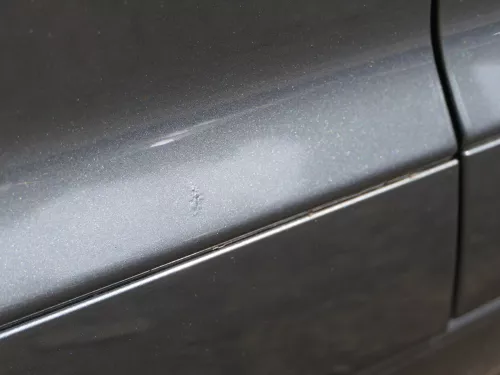 Audi A6 4F C6 Tür Türblatt vorne links Fahrertür grau LZ7S - ohne Anbauteile (185858)