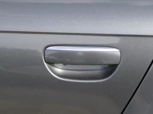 Audi A6 4F C6 Tür mit Türblatt hinten links grau LZ7S - ohne Anbauteile (185859)