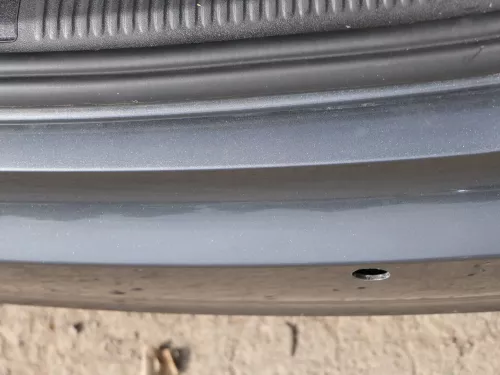Audi A6 4F C6 Limousine Stoßstange hinten Heckstoßstange grau LZ7S PDC S-line (185866)