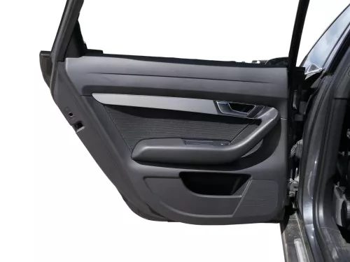1x Audi A6 4F Türverkleidung Verkleidung Tür hinten links schwarz soul  S-line (185874)