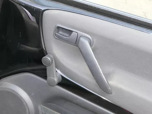 1x VW Lupo Arosa Türverkleidung Verkleidung Tür vorne rechts oben off-black schw (185993)