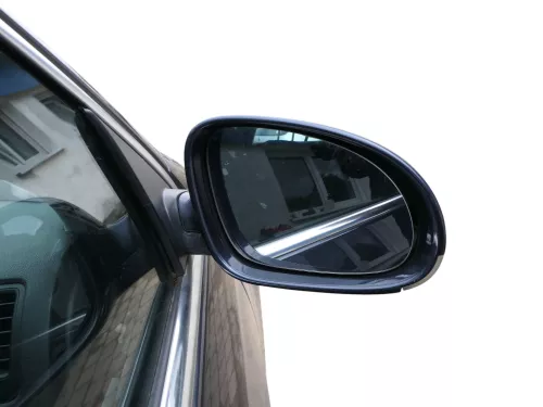 VW Golf Variant elektrischer Spiegel Außenspiegel rechts Blinker blau grau LC5F (186026)