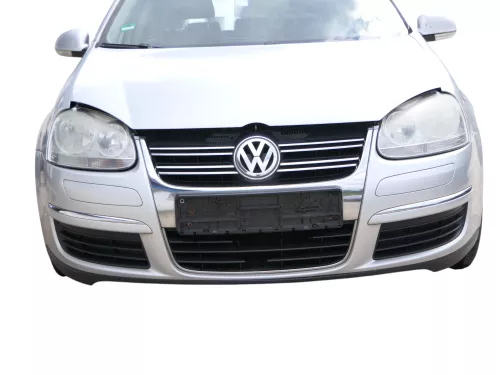 Golf 5 Variant Kombi Stoßstange vorne Frontoßstange Stoßfänger silber LA7W Grill (186063)