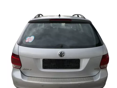 Golf 5 6 Kombi Variant AJ5 hinten Heckklappe mit Scheibe Deckel silvber LA7W