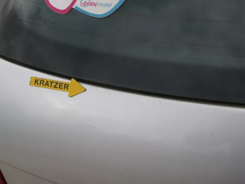 Golf 5 6 Kombi Variant AJ5 hinten Heckklappe mit Scheibe Deckel silvber LA7W (186072)