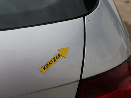 Golf 5 6 Kombi Variant AJ5 hinten Heckklappe mit Scheibe Deckel silvber LA7W (186072)