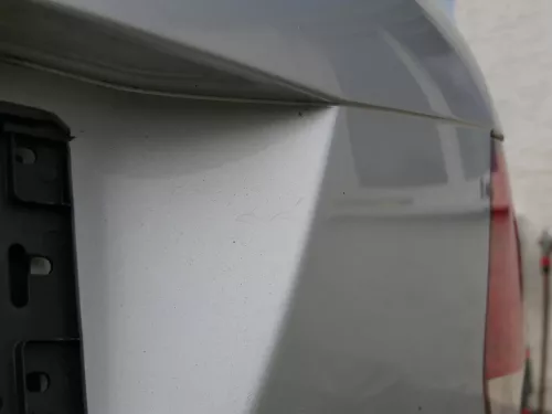 Golf 5 6 Kombi Variant AJ5 hinten Heckklappe mit Scheibe Deckel silvber LA7W (186072)
