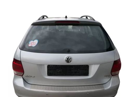 Golf 5 6 Kombi Variant AJ5 hinten Heckklappe mit Scheibe Deckel silvber LA7W (186072)
