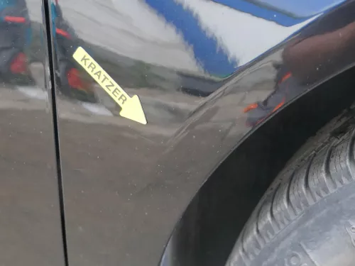 VW Golf 6 Variant Kombi AJ5 Kotflügel vorne rechts schwarz L041 (186091)