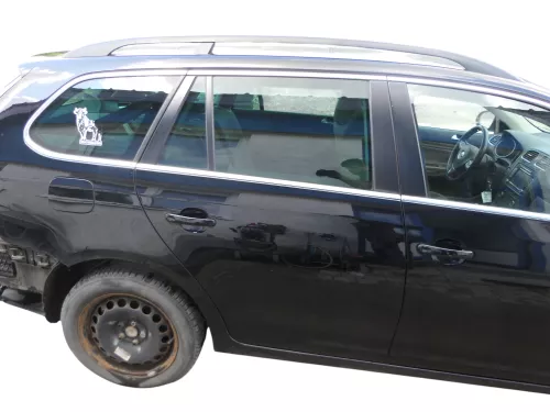 VW Golf 5 1K5 + Golf 6 AJ5 nur Kombi / Variant Tür hinten rechts schwarz L041 (186098)