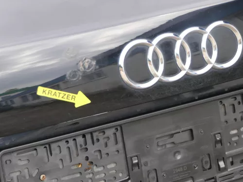 Audi A4 B8 8K Kombi Avant hinten Heckklappe mit Scheibe Deckel schwarz LZ9Y (186164)
