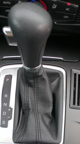 Audi A4 B8 8K Schaltknauf Schaltsack Schaltknüppel Automatik Leder original (186177)