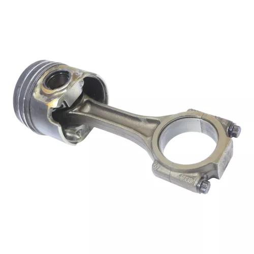 1x VW Passat 3C Pleuel Kolben 2,0 TDI für BMP BMM Motor 038107065KK Kolben 3-4 (186202)