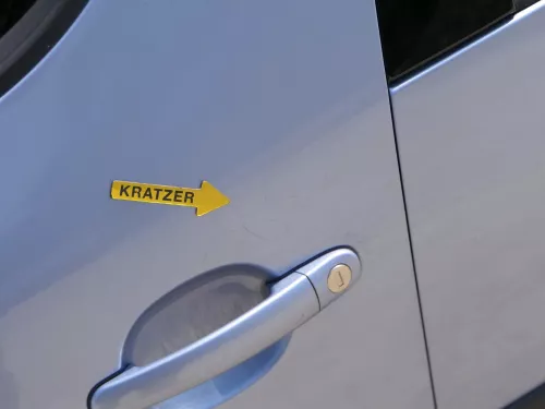 Skoda Roomster 5J Tür vorne links Fahrertür blau LF5Y (ohne Anbauteile) (186254)