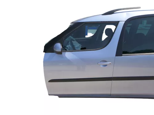Skoda Roomster 5J Tür vorne links Fahrertür blau LF5Y (ohne Anbauteile) (186254)