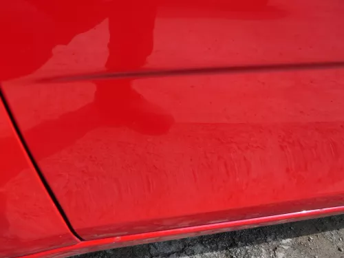 Fabia 5J Kombi + Limo Tür vorne links Fahrertür - rot LF3K -ohne Anbauteile (186437)