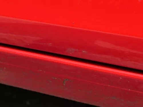 Fabia 5J Kombi + Limo Tür vorne links Fahrertür - rot LF3K -ohne Anbauteile (186437)